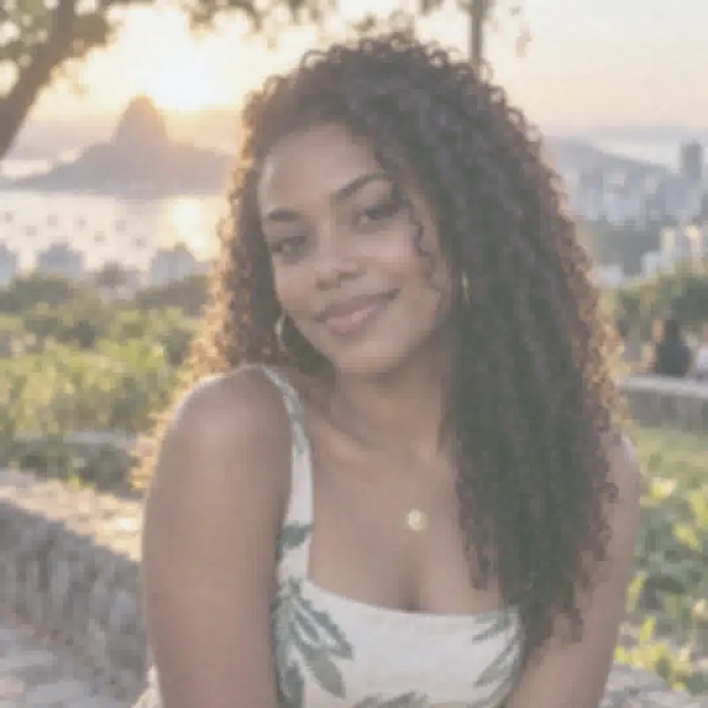 A mesma foto tirada com um celular comum